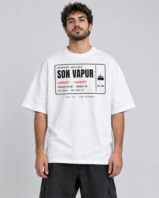 SON VAPUR Tişört