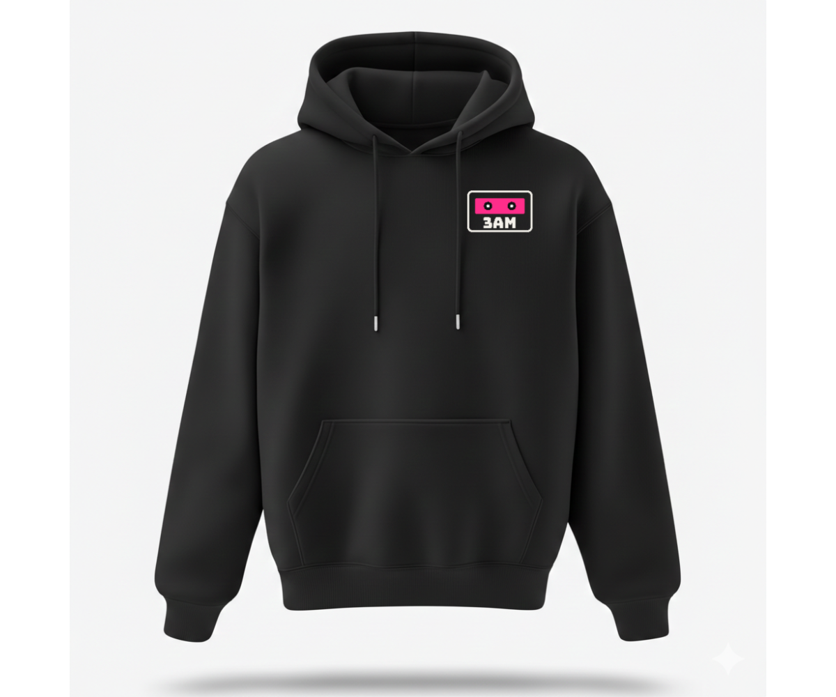 KASET Hoodie - Siyah
