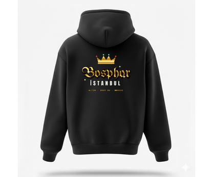 BOSPHOR ALTIN Hoodie - Siyah Arka