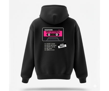 KASET Hoodie - Siyah Arka